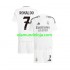 Camisola Real Madrid Cristiano Ronaldo 7 Criança Equipamento Primeiro 2024-2025 Manga Curta